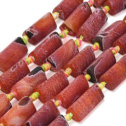 Natural Weathered Agate Beads Strands&nbsp;G-A321-F02-01C