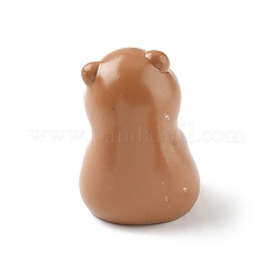 樹脂製カワウソの置物飾り  ホームデスクトップ装飾用  ペルー  23x37x31mm&nbsp;DJEW-E015-02E