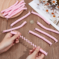 14Pcs Polyester & Rubber Latex Thread Spring Shoelaces&nbsp;AJEW-OC0014-60B