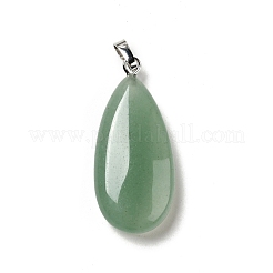 Natural Green Aventurine Pendants&nbsp;G-P474-01P-13