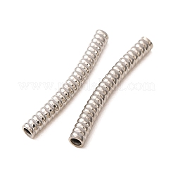 304ステンレスチューブビーズ  ステンレス鋼色  35.5x5.5x4mm  穴：2.8mm&nbsp;SA-CBA4D96-15I-P