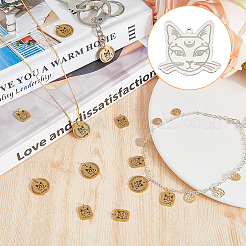 201 Stainless Steel Pendants&nbsp;FIND-DC0002-56
