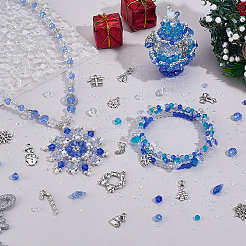 Christmas Theme DIY Jewelry Making Kits&nbsp;DIY-PH0030-57
