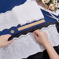 7 Yards Cotton Lace Trim&nbsp;OCOR-BC0009-70A