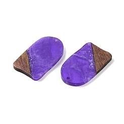 Resin & Wood Pendants&nbsp;WOOD-F015-13D