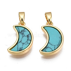 Real 18K Gold Plated Brass Pendants&nbsp;KK-N233-170A-01B