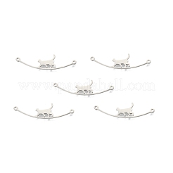 Non-Tarnish 201 Stainless Steel Connector Charms&nbsp;STAS-N098-094P
