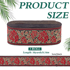 10 Yards Polyester Ribbons&nbsp;SRIB-ME0001-10