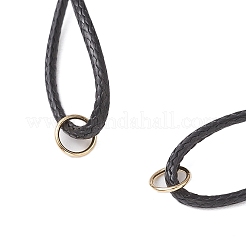 2Pcs 2 Colors Adjustable Waxed Polyester Cord Bracelet Making&nbsp;AJEW-JB01312