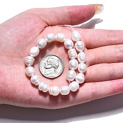 Natural Cultured Freshwater Pearl Beads Strands&nbsp;LS-PEAR-N012-07C