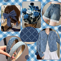 Cotton Denim Fabric&nbsp;DIY-WH0723-100A