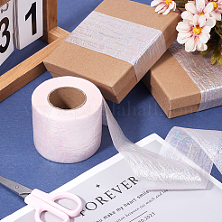 Sparkle Polyester Laser Deco Mesh&nbsp;OCOR-WH20001-34C