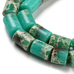 Synthetic Imperial Jasper Beads Strands&nbsp;G-Q1008-A03