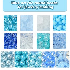Acrylic Bead Flowers/Stars/Hearts/Bowknot&nbsp;OACR-FS0001-67C