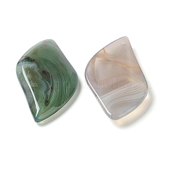 Natural Banded Agate/Striped Agate Pendants&nbsp;G-E601-03