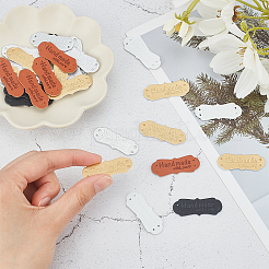 Imitation Leather Labels&nbsp;DIY-NB0001-94