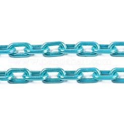 Acrylic Opaque Cable Chains&nbsp;X-PACR-N009-002C