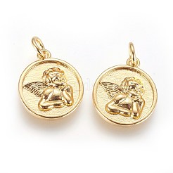 Brass Charms&nbsp;KK-G364-08G