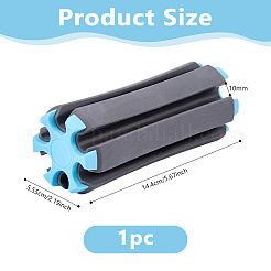 ABS＆ペットポータブルゴルフクラブ収納スタンド  グレー  144x55.5mm&nbsp;TOOL-WH0039-86A