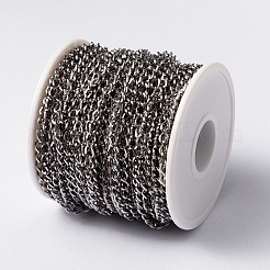 Tarnish Resistant 304 Stainless Steel Twisted Chain Curb Chains&nbsp;CHS-H007-68P