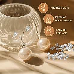 700Pcs 4 Styles Plastic Ear Nuts&nbsp;FIND-YW0006-83