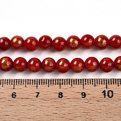 Natural Mashan Jade Beads Strands&nbsp;G-A255-A01-02A