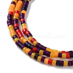 Halloween Theme Handmade Lampwork Beads Strands&nbsp;LAMP-L078-008D