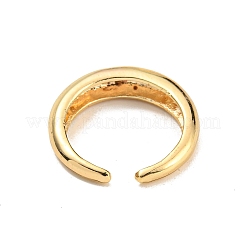 合金の調節可能なリング  女性のためのジュエリー  ゴールドカラー  1~9mm  内径：16~18.3mm  10個/セット&nbsp;RJEW-K260-02A-G