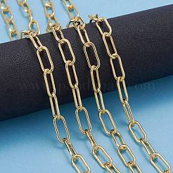 Brass Paperclip Chains&nbsp;CHC-G007-01G