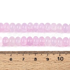 ガラスビーズ連売り  模造アメジスト  ロンデル  染め  ラベンダーブラッシュ  8~8.5x4.5~5mm  穴：1~1.2mm  約155~159個/連  30.12~31.30インチ（76.5~79.5cm）&nbsp;GLAA-N059-5x8mm-14