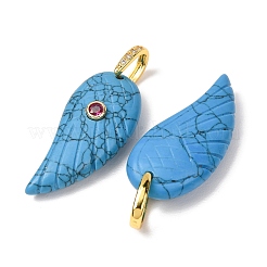 Synthetic Synthetic Turquoise Pendants&nbsp;GG-CBA51ED-02G-05
