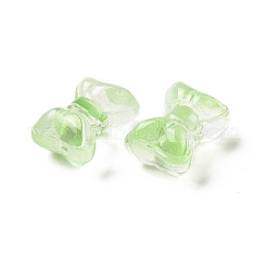 Transparent Spray Painted Glass Beads&nbsp;GLAA-I050-11H