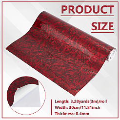 PVC Car Auto Fibre Sticker Vinyl Wrapping Film&nbsp;DIY-WH0061-064C