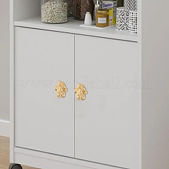 Brass Drawer Cabinet Drop Pull Handles&nbsp;FIND-WH0191-56