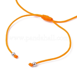 Natural Dyed White Jade Braided Bead Bracelets&nbsp;BJEW-JB09823-02