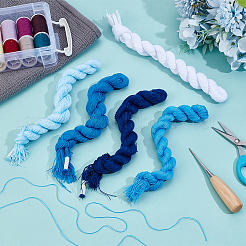 5 Bundles 5 Colors Cotton Embroidery Thread&nbsp;DIY-ME0003-33
