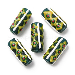 Handmade Lampwork Enamel  Beads&nbsp;LAMP-B051-01