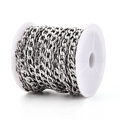 Brass Curb Chains&nbsp;CHC-T018-33P