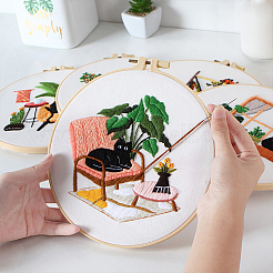1Pc Embroidery Hoops&nbsp;DIY-WR0003-56B