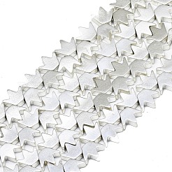 Electroplate Non-magnetic Synthetic Hematite Beads Strands&nbsp;G-S372-002-02S