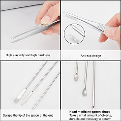 Crucible Tongs & Tweezers & Micro Spatula & Chemical Scoops Set&nbsp;TOOL-OC0001-45
