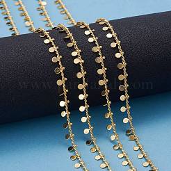 3.28 Feet Handmade Brass Curb Chains&nbsp;X-CHC-E020-05G