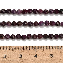 Natural Ruby Beads Strands&nbsp;GG-CBA77FB-B09-3mm