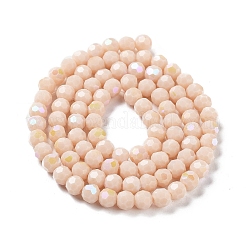 Opaque Glass Beads Strands&nbsp;LS-EGLA-A035-P6mm-L05