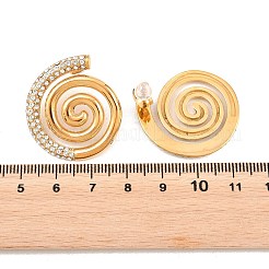Vortex Spiral 304 Stainless Steel Stud Earrings for Women&nbsp;EJEW-F406-02B-G01