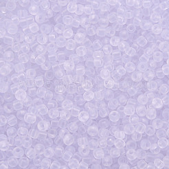 8/0 Transparent Glass Seed Beads&nbsp;SEED-S048-H-012