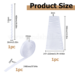 Bridal Dress Zipper Replacement&nbsp;AJEW-WH0609-837B-02
