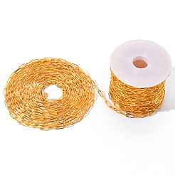 Brass Paperclip Chains&nbsp;CHC-T008-07G