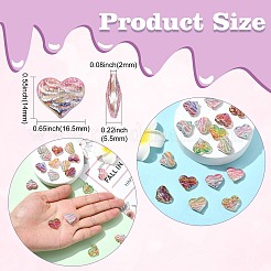 13Pcs 13 Colors Electroplate Resin Beads&nbsp;RESI-CJ0004-69