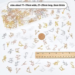 15 Sets 5 Style Eco-Friendly Alloy Cabochons&nbsp;DIY-OC0006-53